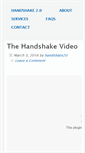 Mobile Screenshot of handshake20.com